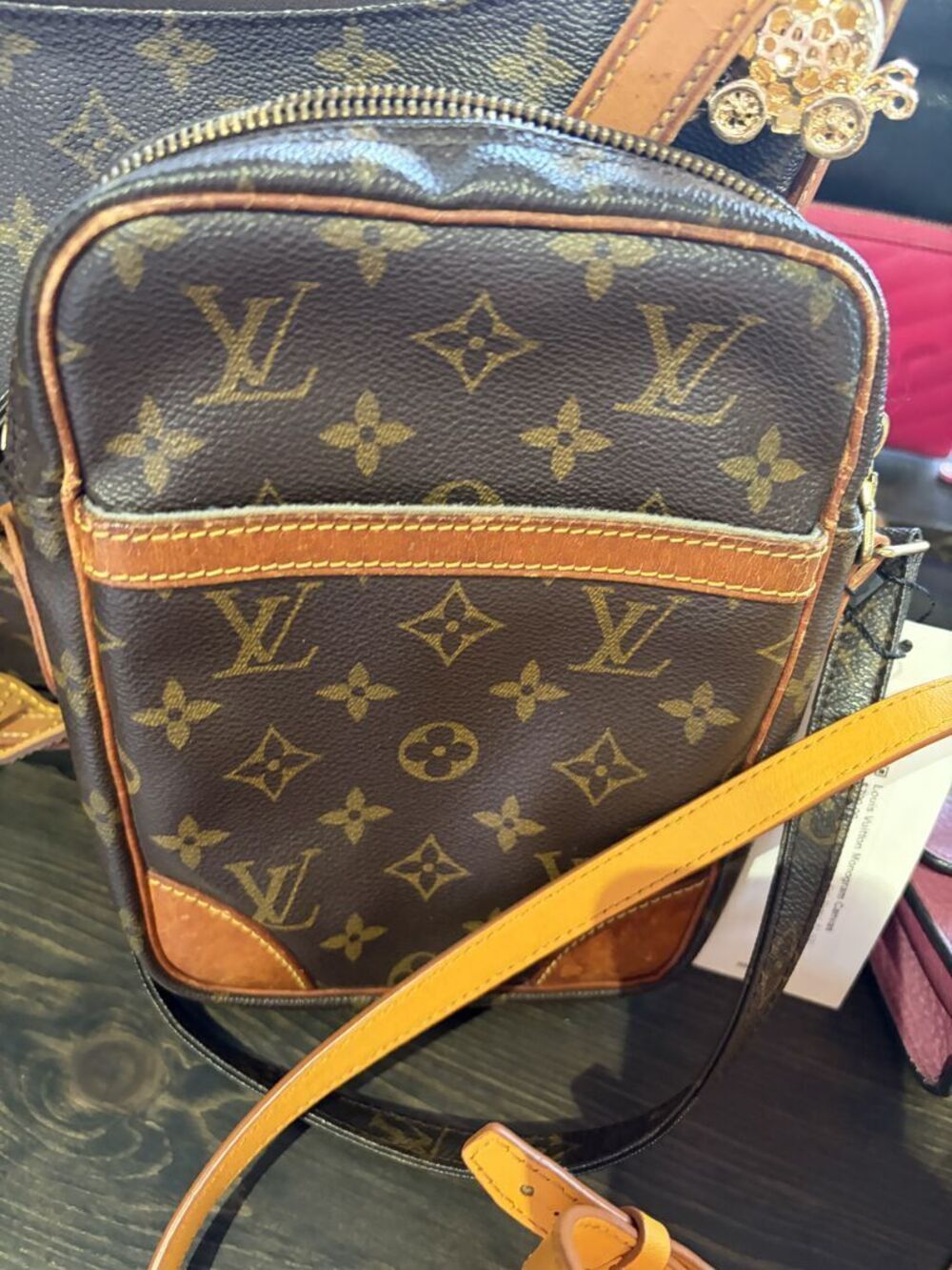 Louis Vuitton Vintage Monogram Amazone Crossbody Bag